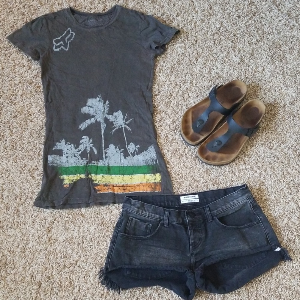 Fox Racing Company Burnout Tee with Palm Trees